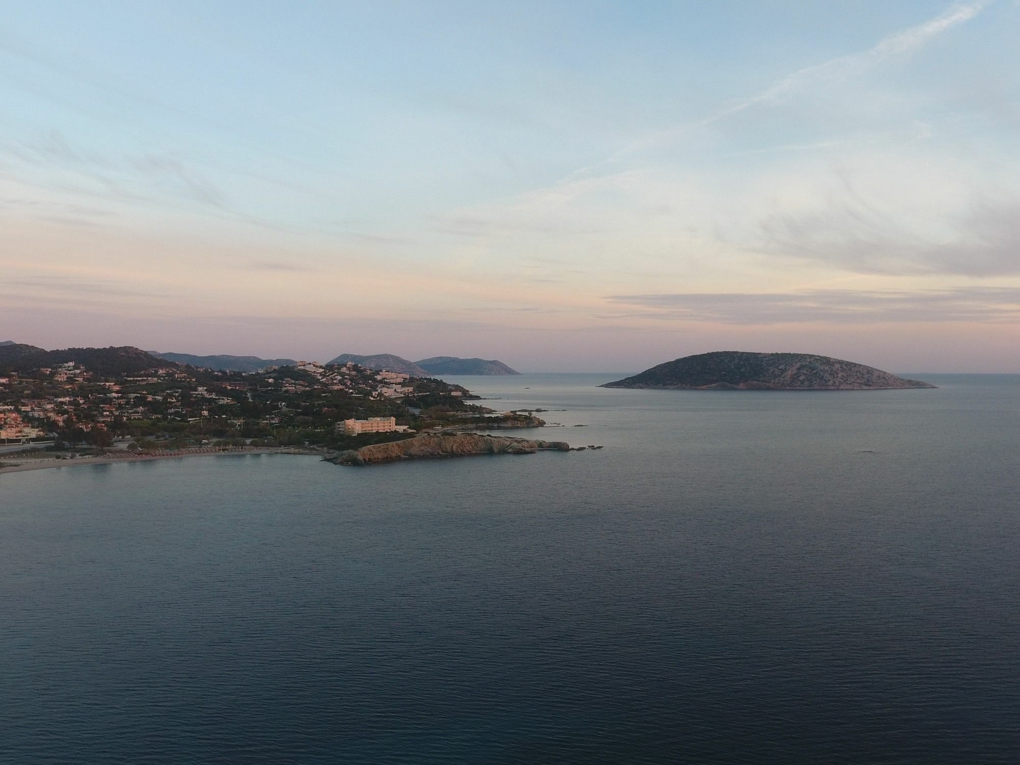 Saronida Summer Studio With Breathtaking View Lagonisi Exterior photo